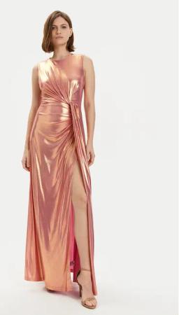 Silvian Heach Abendkleid GPP24433VE Rosa Slim Fit