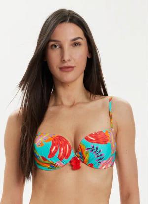 Selmark Bikini-Oberteil BJ618 Türkisfarben