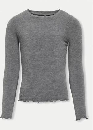 Kids ONLY Bluse 15331400 Grau Slim Fit