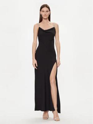 Nissa Abendkleid RS14746 Schwarz Slim Fit