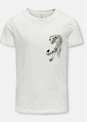 Kids ONLY T-Shirt 15331159 Weiß Regular Fit