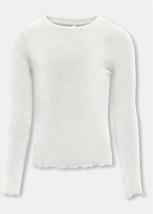 Kids ONLY Bluse 15331400 Weiß Slim Fit