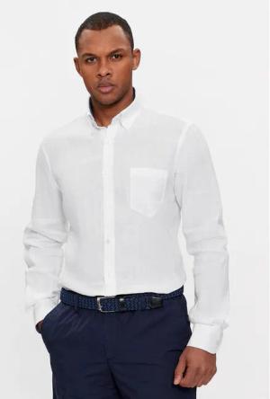 Paul&Shark Hemd 24413080 Weiß Slim Fit