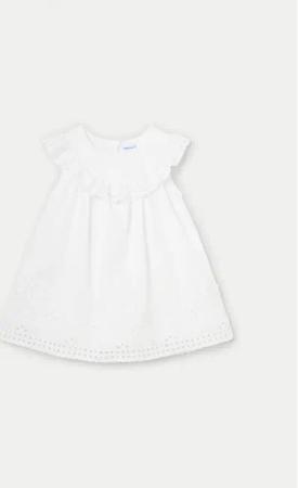 Mayoral Sommerkleid 1915 Weiß Regular Fit