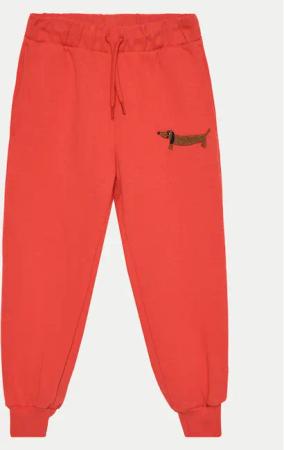 Mini Rodini Jogginghose Dog 2473012342 Rot Regular Fit