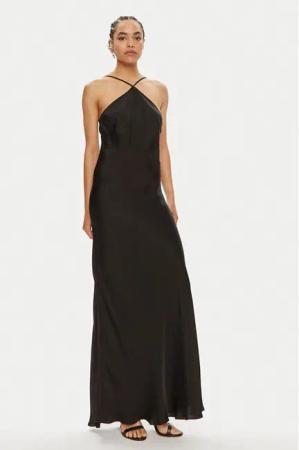TWINSET Abendkleid 241TT2161 Schwarz Slim Fit