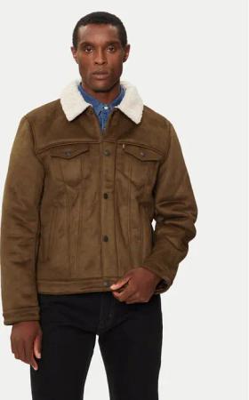 Levi's® Fellmantel 001YT-0001 Braun Regular Fit