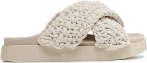 Inuikii Pantoletten Woven 70104-105 Weiß