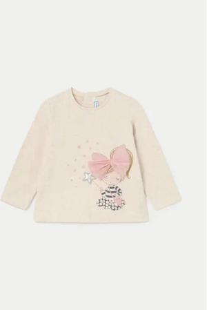 Mayoral Bluse 2054 Beige Regular Fit