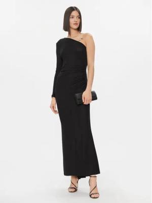 Please Abendkleid A1XPBFT000 Schwarz Slim Fit