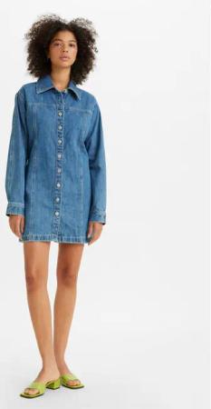 Levi's® Jeanskleid Shay A45850001 Blau Loose Fit