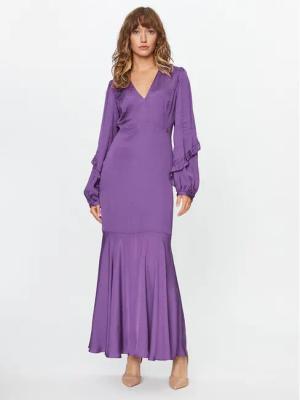 TWINSET Abendkleid 232TT2171 Violett Regular Fit