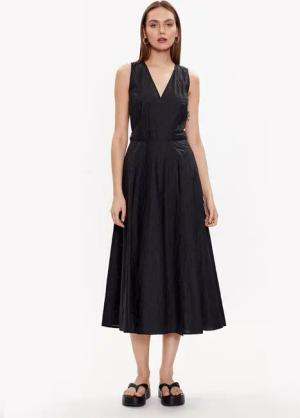 TWINSET Sommerkleid 231TT2230 Schwarz Regular Fit