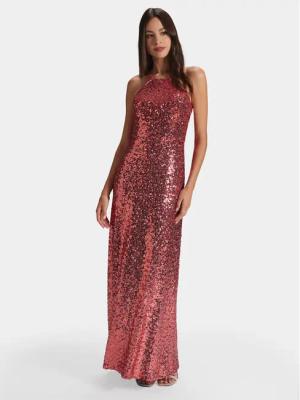 Swing Abendkleid 5AG05100 Rosa Slim Fit