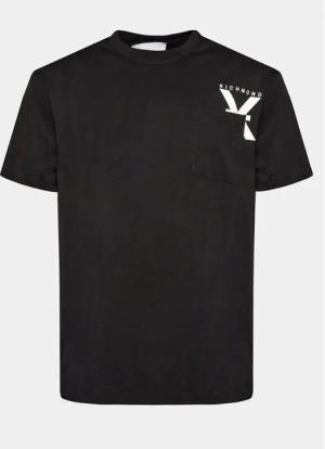 Richmond X T-Shirt Aubry UMP24048TS Schwarz Regular Fit