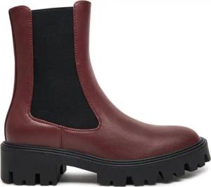ONLY Shoes Klassische Stiefeletten Onlbetty-1 15272047 Dunkelrot