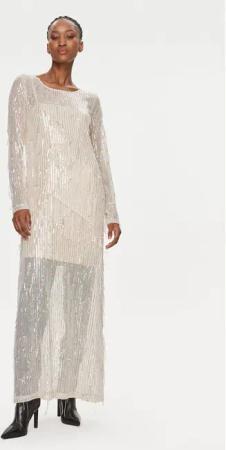 Herskind Abendkleid 4994989 Beige Regular Fit