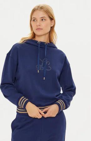 Luisa Spagnoli Sweatshirt Lievi 541457 Dunkelblau Regular Fit