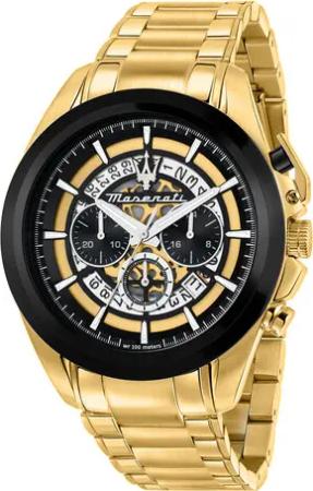 Maserati Uhr R8873612058 Goldfarben