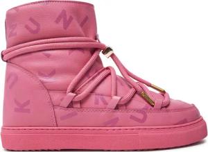 Inuikii Schneeschuhe Full Leather Print 65202-088 Rosa