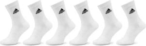 adidas Hohe Unisex-Socken Cushioned Sportswear Crew Socks 6 Pairs HT3453 Weiß