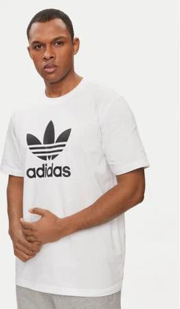 adidas T-Shirt adicolor Trefoil IV5353 Weiß Regular Fit