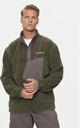 adidas Fleecejacke Terrex XPLORIC IN0011 Grün Regular Fit