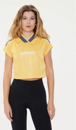 adidas T-Shirt Tiro Summer IS0726 Gelb Slim Fit