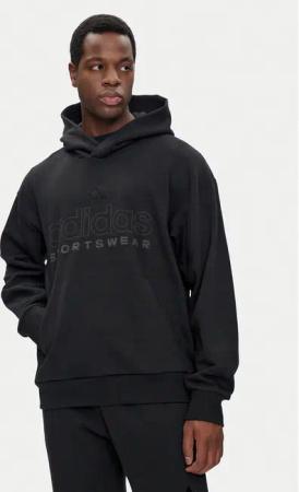 adidas Sweatshirt ALL SZN Fleece Graphic IX1266 Schwarz Loose Fit