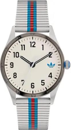 adidas Uhr Originals Code Four AOSY23531 Silberfarben