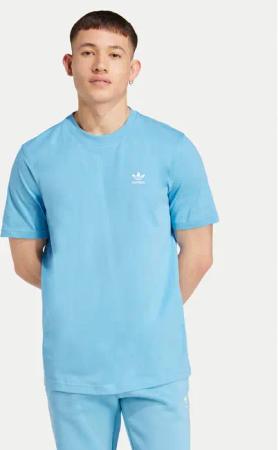 adidas T-Shirt Trefoil Essentials IZ2099 Himmelblau Regular Fit