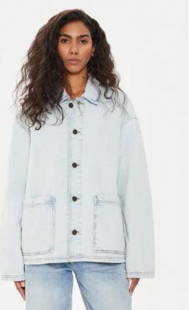 American Vintage Jeansjacke Joybird JOY16IE24 Blau Relaxed Fit
