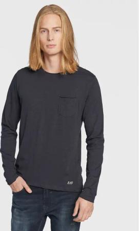 Blend Longsleeve Nicolai 20703060 Dunkelblau Regular Fit