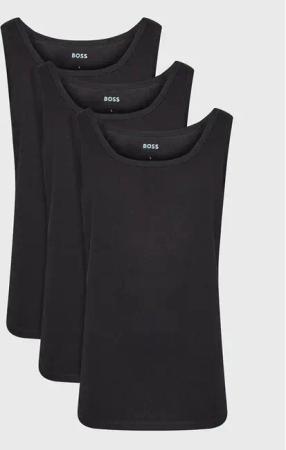 Boss 3er-Set Tank-Tops 50475278 Schwarz Regular Fit