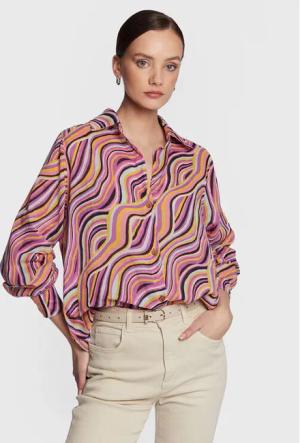 Billabong Hemd Swell EBJWT00102 Violett Oversize
