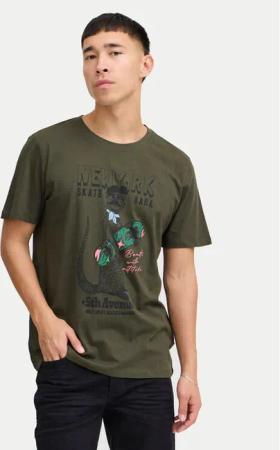 Blend T-Shirt 20717748 Grün Regular Fit