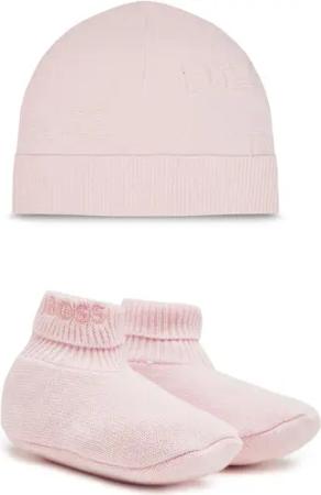 Boss Set Mütze und Socken J98421 Rosa