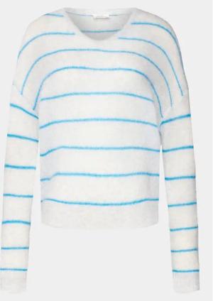 American Vintage Pullover Zakday ZAK18BE24 Blau Regular Fit