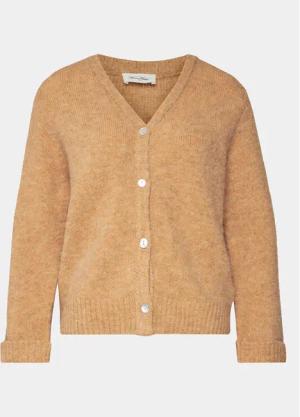 American Vintage Strickjacke East EAST19GE24 Braun Regular Fit