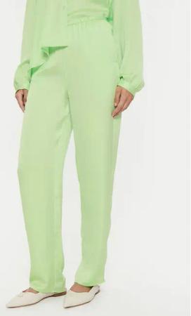 American Vintage Stoffhose Widland WID10DE24 Grün Straight Leg