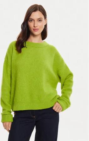 American Vintage Pullover VITO18EH24 Grün Loose Fit