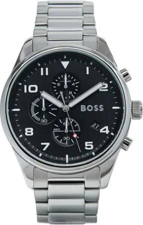 Boss Uhr View 1514008 Silberfarben