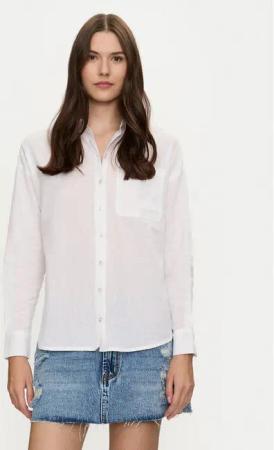 Brave Soul Hemd LSH-659ARIEL Weiß Regular Fit