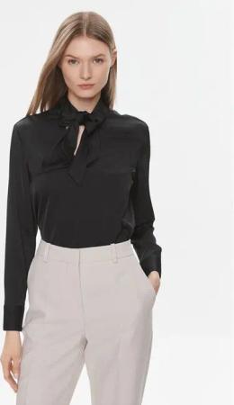 Calvin Klein Bluse K20K206890 Schwarz Regular Fit