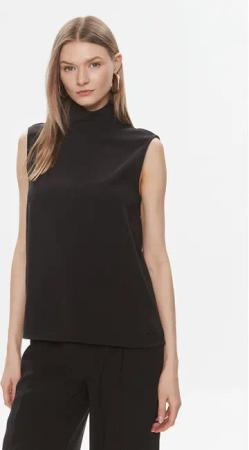 Calvin Klein Bluse K20K206376 Schwarz Regular Fit