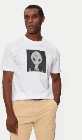 Boss T-Shirt 50528190 Weiß Regular Fit