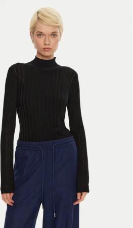 Boss Rollkragenpullover Fatirami 50523736 Schwarz Slim Fit
