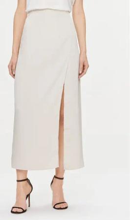 Bruuns Bazaar Midirock BBW3744 Écru Regular Fit