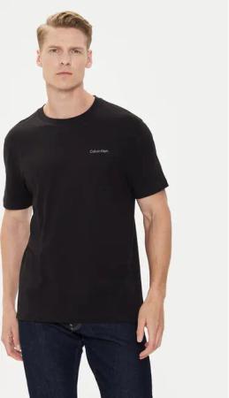 Calvin Klein T-Shirt Enlarged Back Logo K10K113106 Schwarz Regular Fit