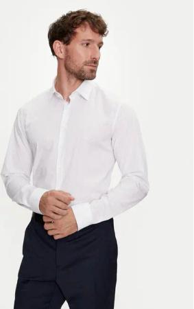 Calvin Klein Hemd K10K113163 Weiß Slim Fit